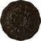 Ekena Millwork Cornelia Ceiling Medallion (Fits Canopies up to 4"), Hand-Painted Bronze, 22 1/2"OD x 1 1/2"P CM22CNBZS - alternate 1
